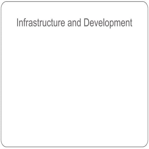 Class #5  - infrastructure and development