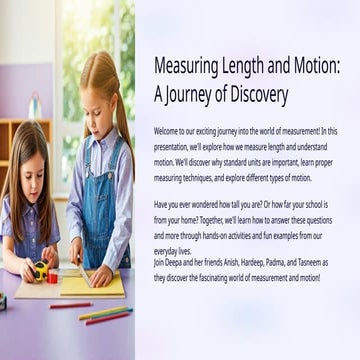 Class 6 PPT SCIENCE Chapter 5 Measuring-Length-and-Motion-A-Journey-of-Discov...