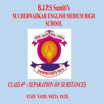 Class 6th Chapter 5 Seperation of substances.pptx