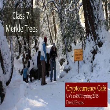 Merkle Trees