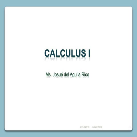 Class7 calculus i