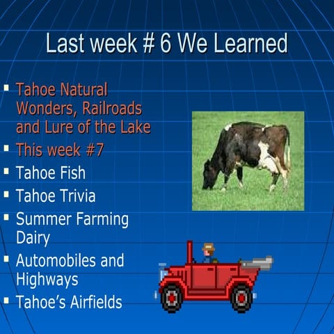 Class 7 summer farming and ice harvesting auto highways airfields2015
