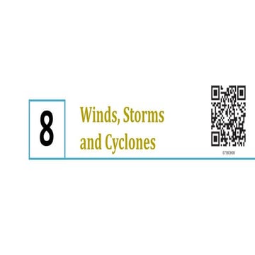 Class 7th science chapter 8. Winds, Storms and Cyclones