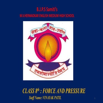 Class 8 Chapter 7 Force and Pressure.pptx