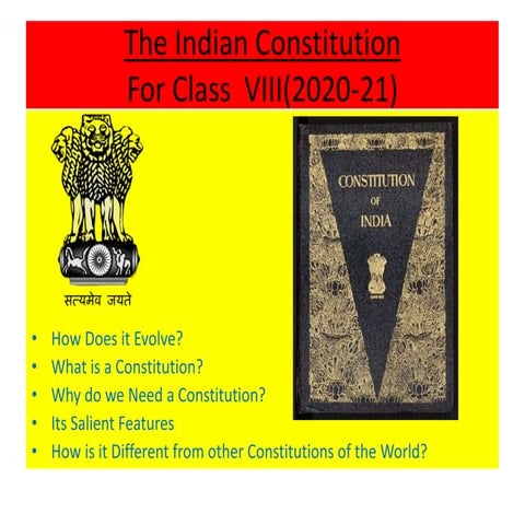 Class 8 civics ch-01 The Indian Constitution.pptx