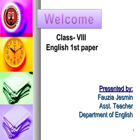 Class 8 english lesson 3,4  using a dictonary