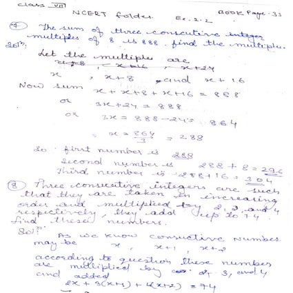 Class 8th ex 2.2 advisor ncert based 2020 scan 24 jul-2020