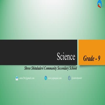 Measurement (Unite -1) Science - Grade 9 (SSCSS-Pokhara)