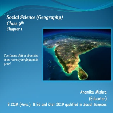 Class 9th Geography Chapter 1| India-Size and Location