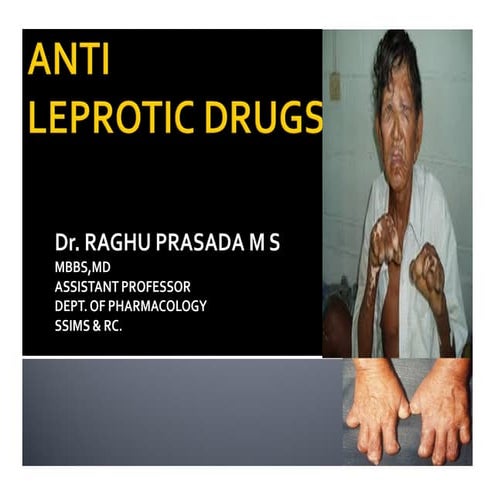 Class antileprotic drugs