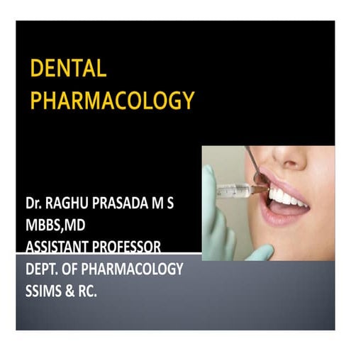 Class dental pharmacology 2