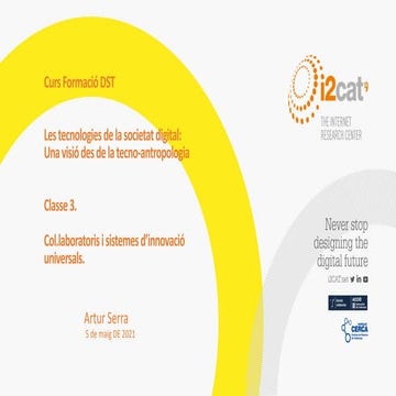 Colaboratorios y sistemas universales de innovación