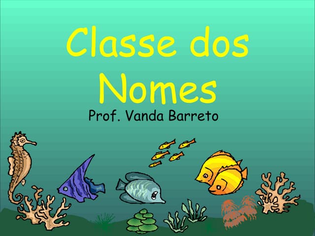 Classe dos nomes