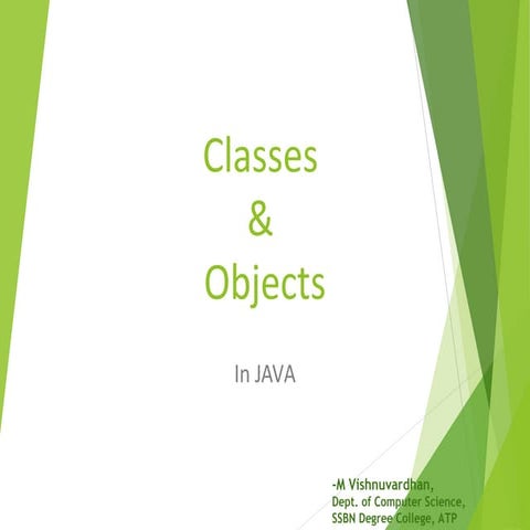 Classes&objects | PPT