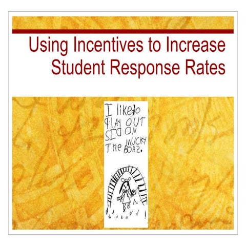 Class eval and incentives talk