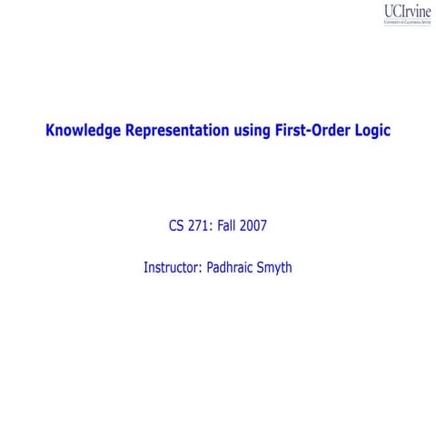 Class first order logic