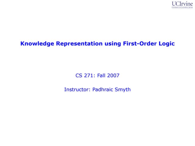 Class first order logic