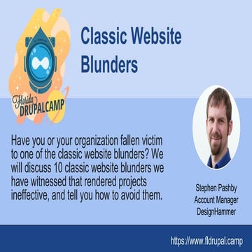 Classic Website Blunders