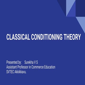 CLASSICAL CONDITIONING THEORY.pptx