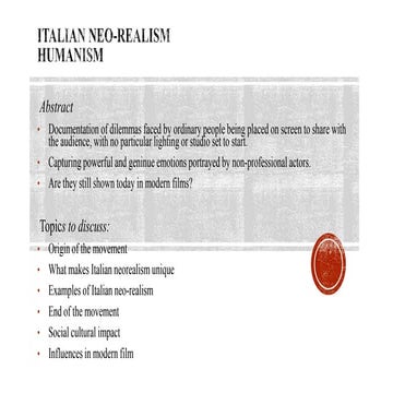 Classical film study