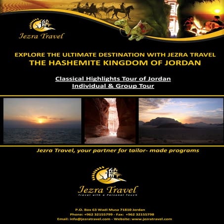 Classical highlights of jordan
