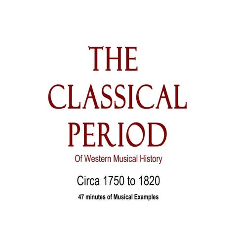 Classical period