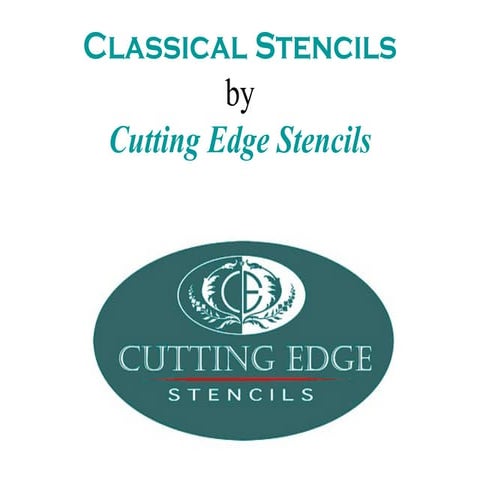 Classical stencils by Cutting Edge Stencils