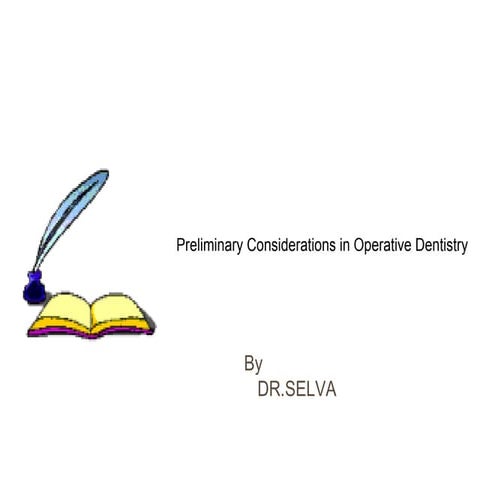 Class i cavity prep1