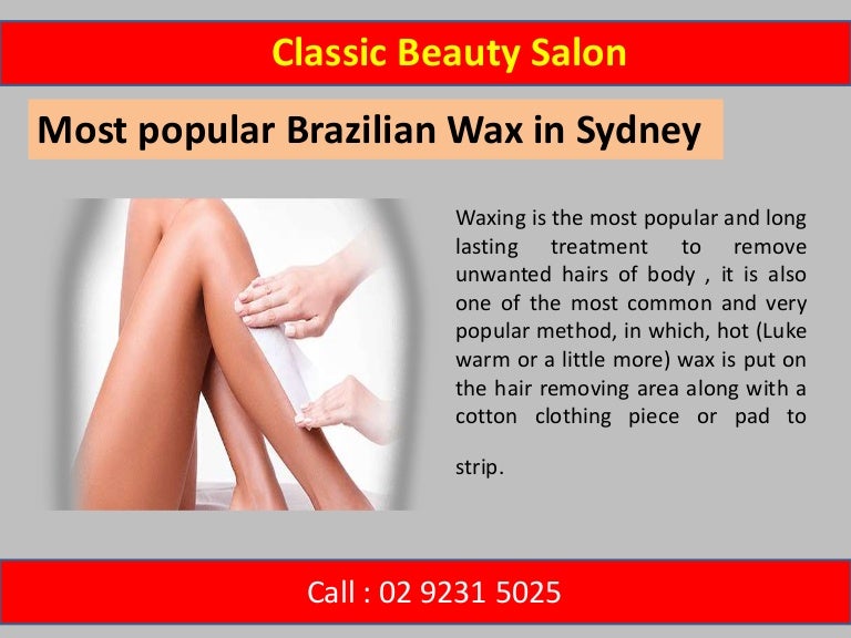 Most popular Brazilian Wax in Sydney