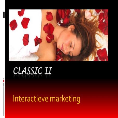 Classic II presenatiemarketing 10 