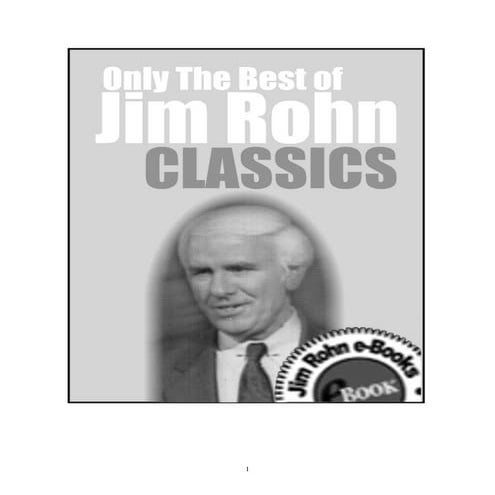 Jim Rohn Classics 3 pack | PDF