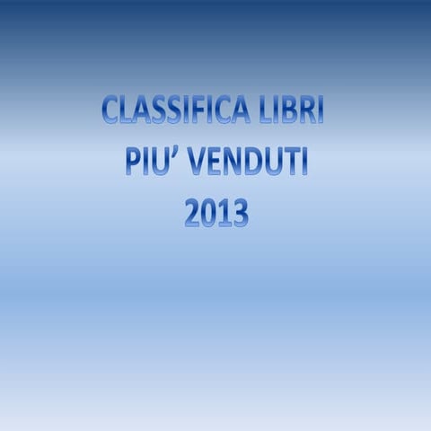 Classifica 2013 PPT