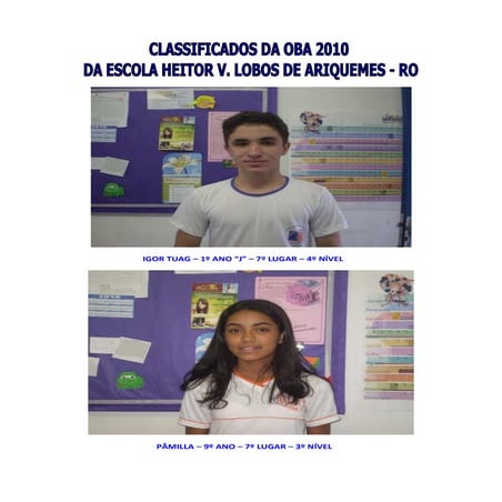 Classificados da oba_2010