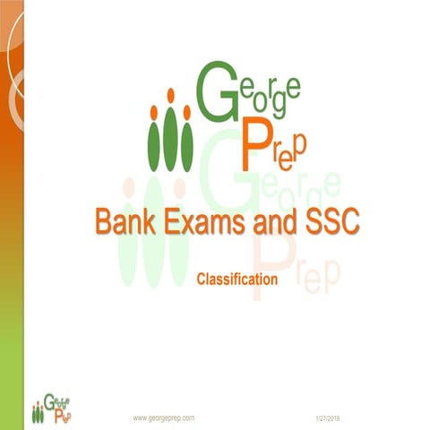 Banks SSC - Classification