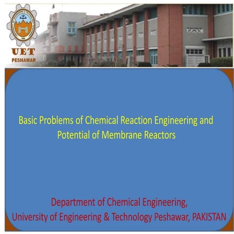 Classification of reactions and reactors