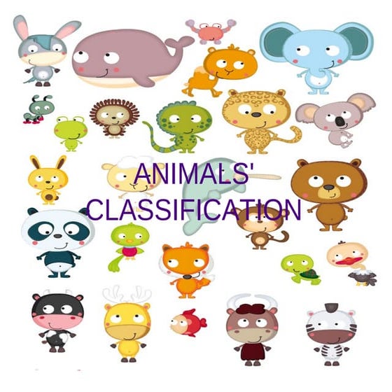Classification of animals | PPT