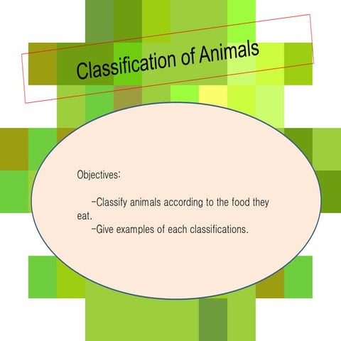 Classification of animals | PPTX