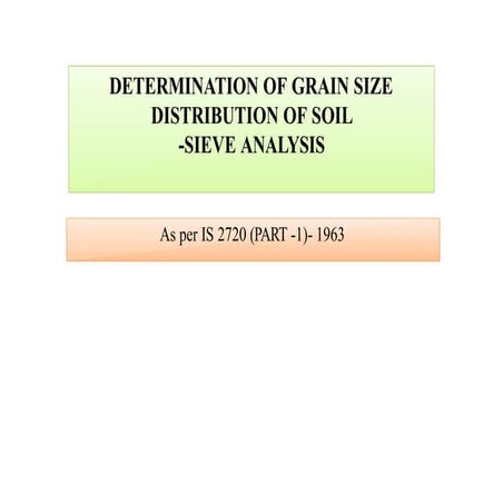 Classification of coarse granined soil by Sieve Analysis.pptx
