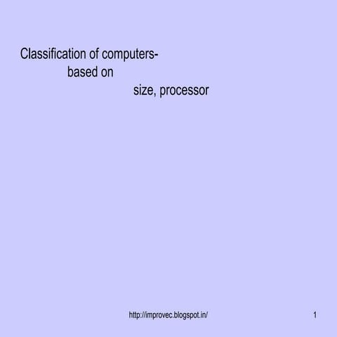 Classification of comp.16