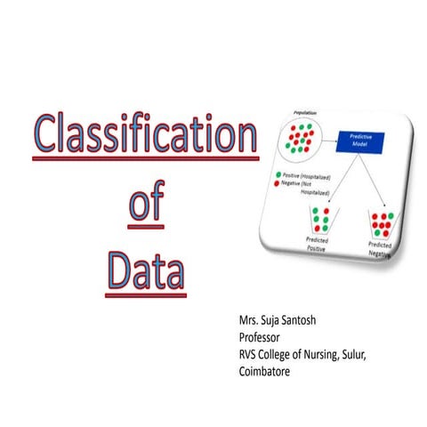 Diagrammatic presentation of data