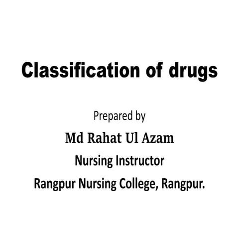 Classification of drug.pptx
