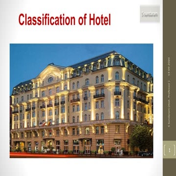 Classification of hotel