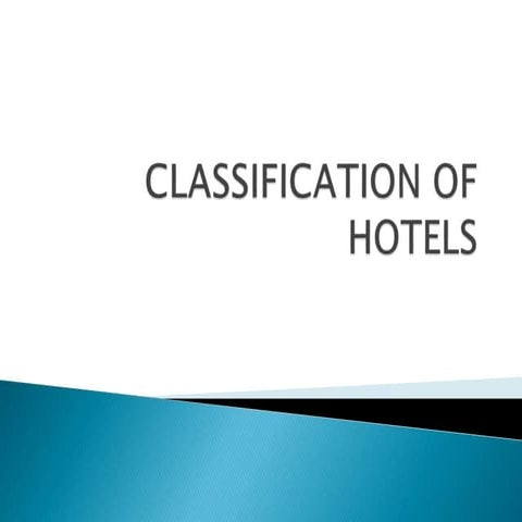 Classificationofhotels