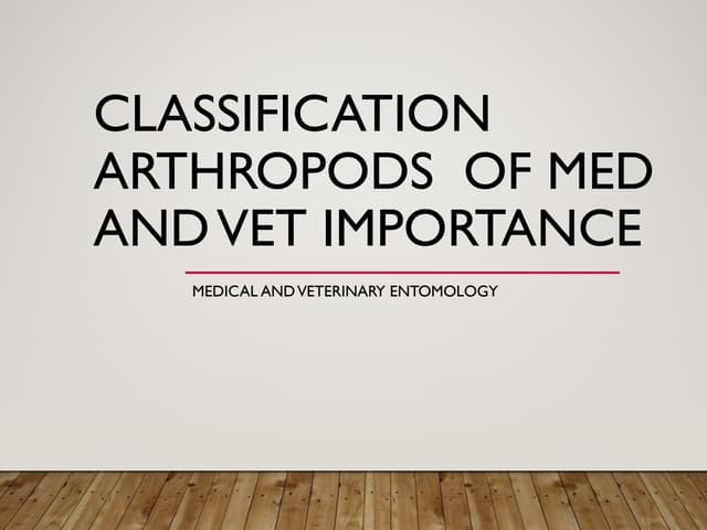 Classification Of Important Arthropods 2 Pdf Classification Of Important Arthropods 2 Pdf