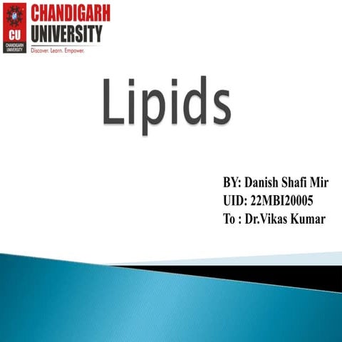 Classification of Lipids By Danish Shafi MIr.pptx