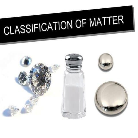 Grade9, U1 - L6-Classification of matter