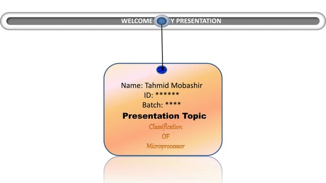 Classification OF Microprocessor