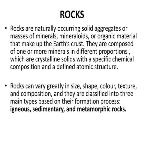 Classification of Ore Deposits | Economic Geology | PDF