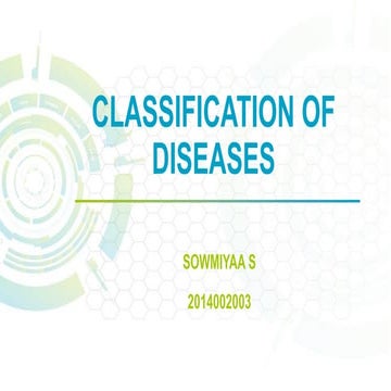 Classification of plant diseases