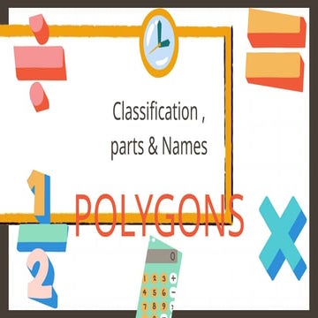 Classification Parts, Names, Of Polygons